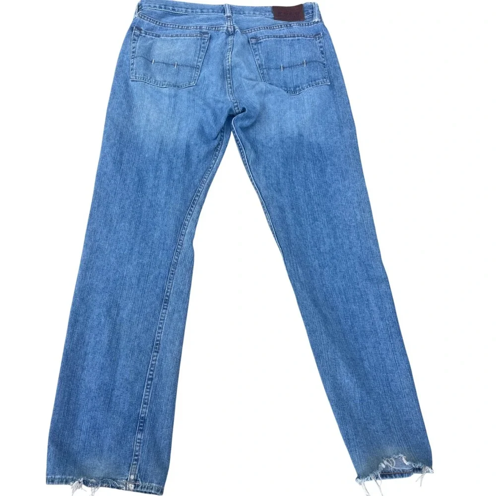 Polo Ralph Lauren Mens Blue 867 straight‎ Leg Y2K Denim Jeans Sz 32x32